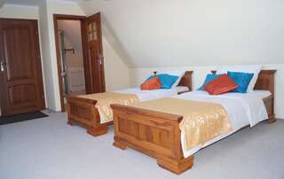 Дома для отпуска Villa Amber Сарбиново Двухместный номер в мансарде с 2 отдельными кроватями-3